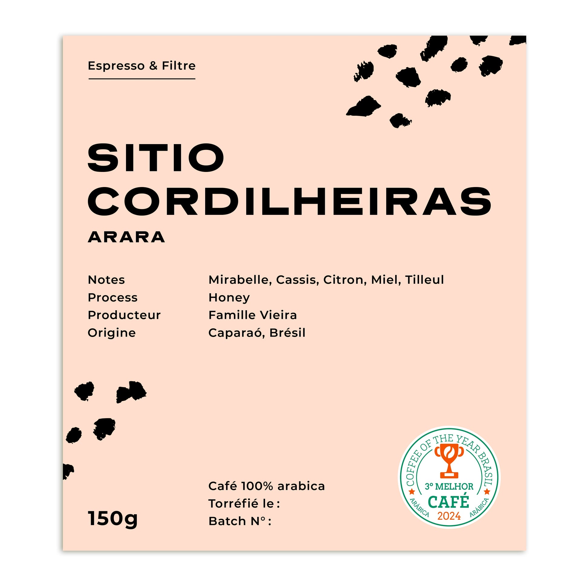 Cafes Muda - Sitio Cordilheiras Arara Variety Brazilian Coffee Tasting Notes