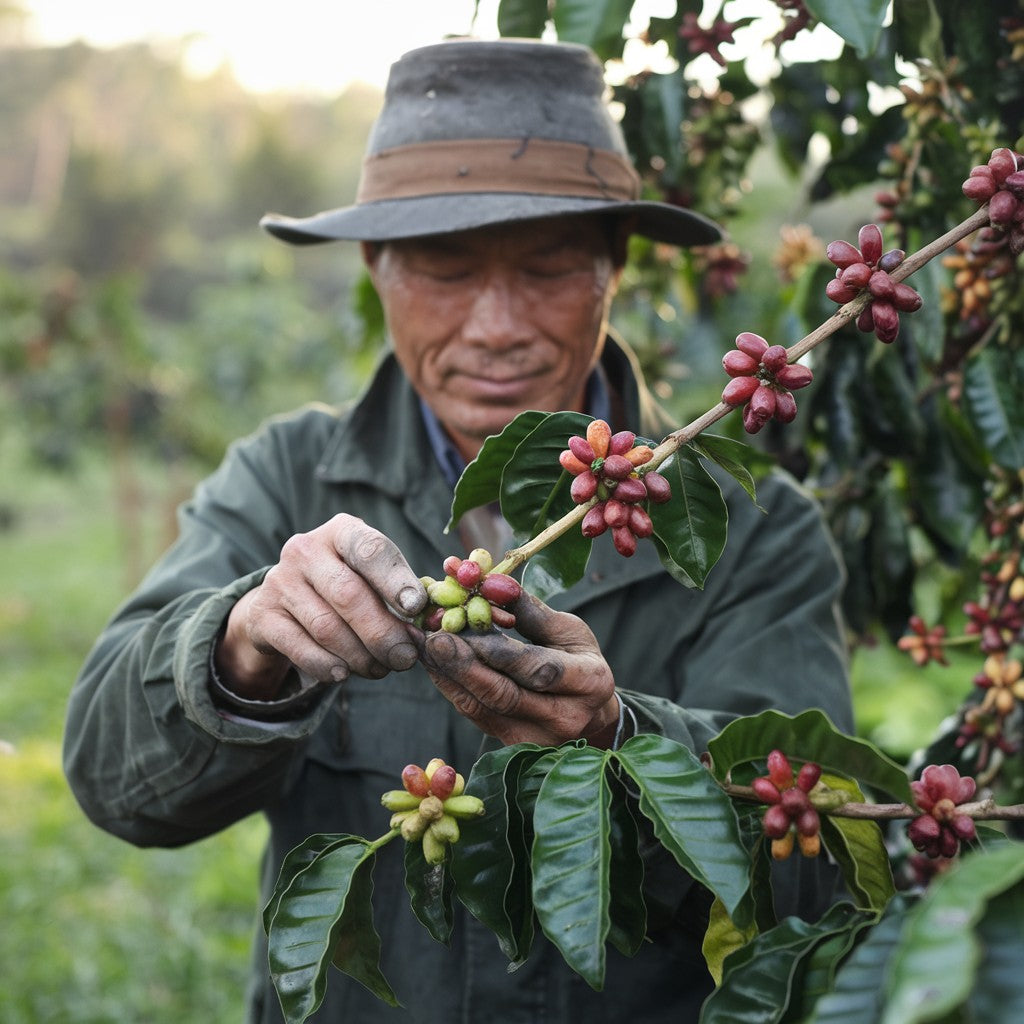 KB Coffee Roasters - Fuyan Espresso Coffee China Hand Picking