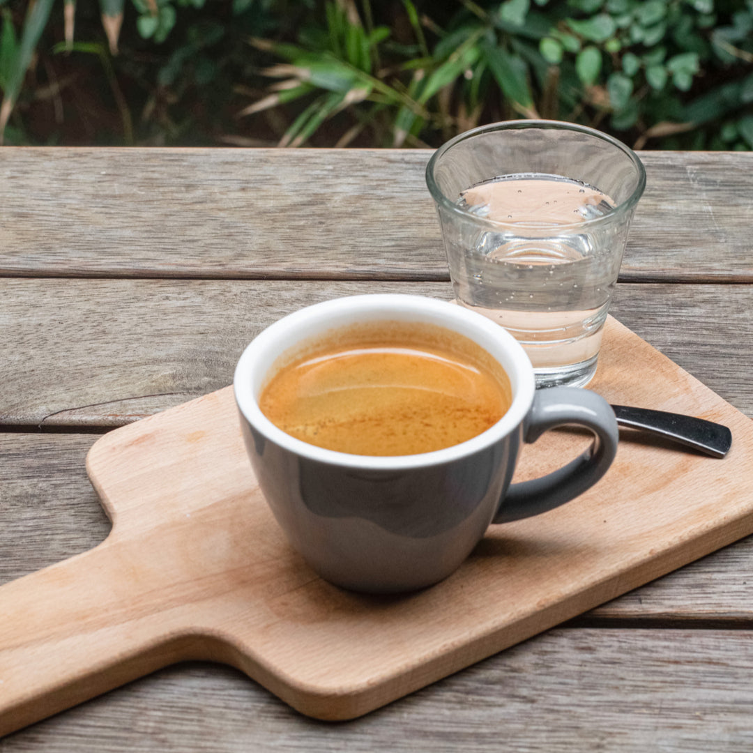Coffee on paddle