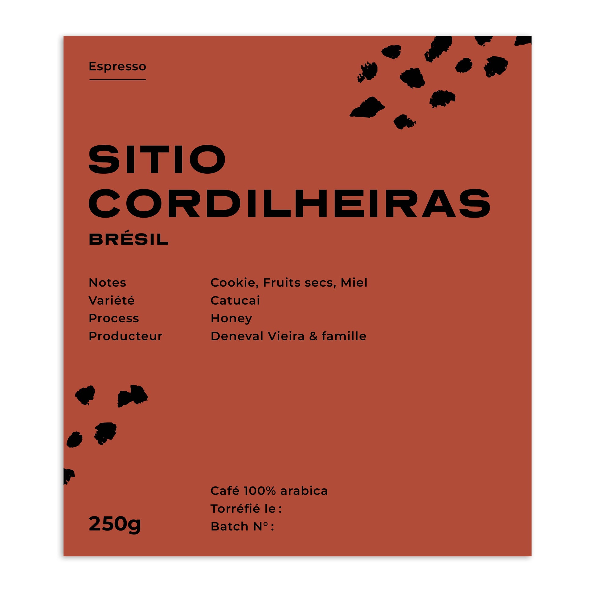 Cafes Muda - Sitio Cordilheiras Espresso Coffee Brazil Tasting Notes