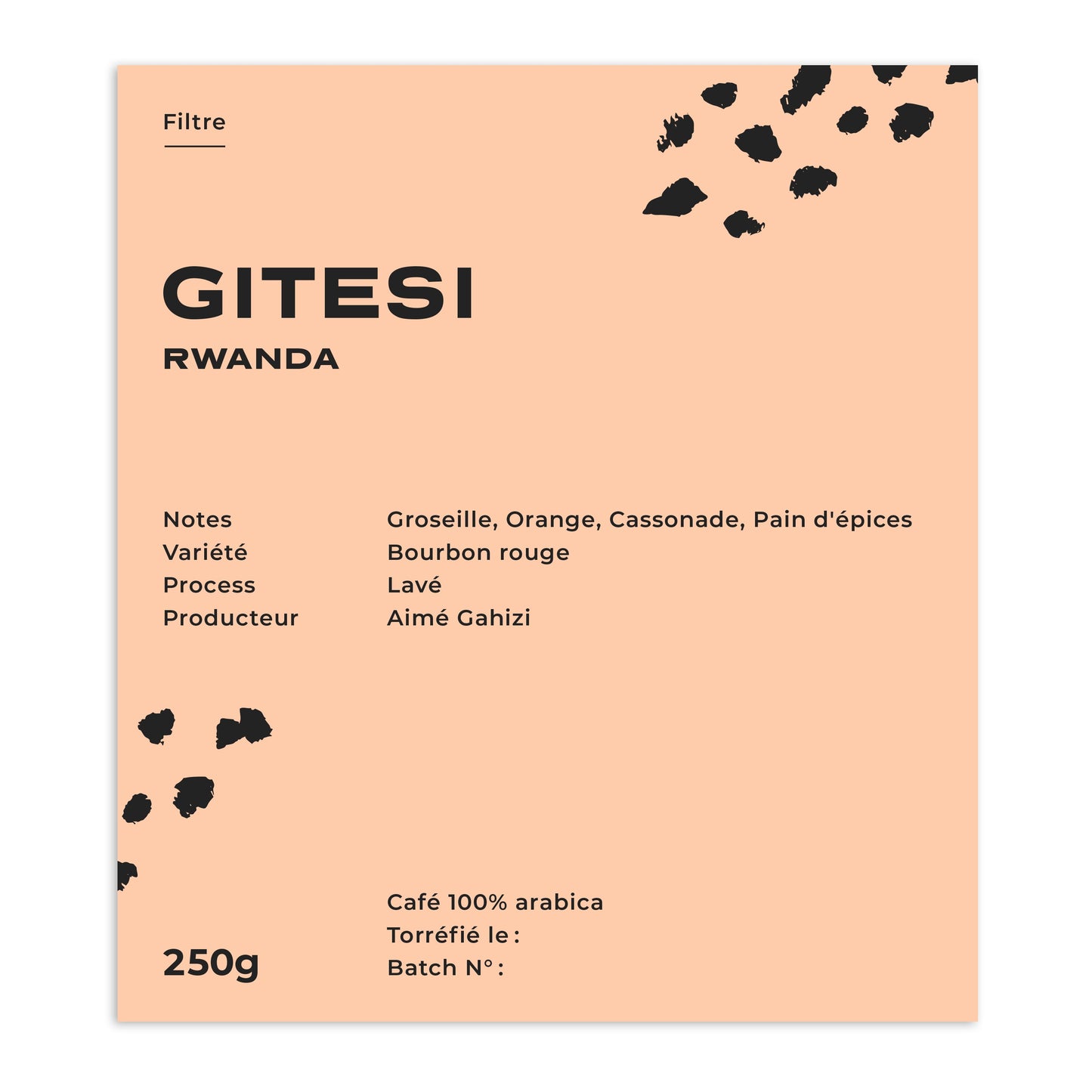 Cafes Muda Gitesi Rwanda Specialty Coffee Flavour Notes