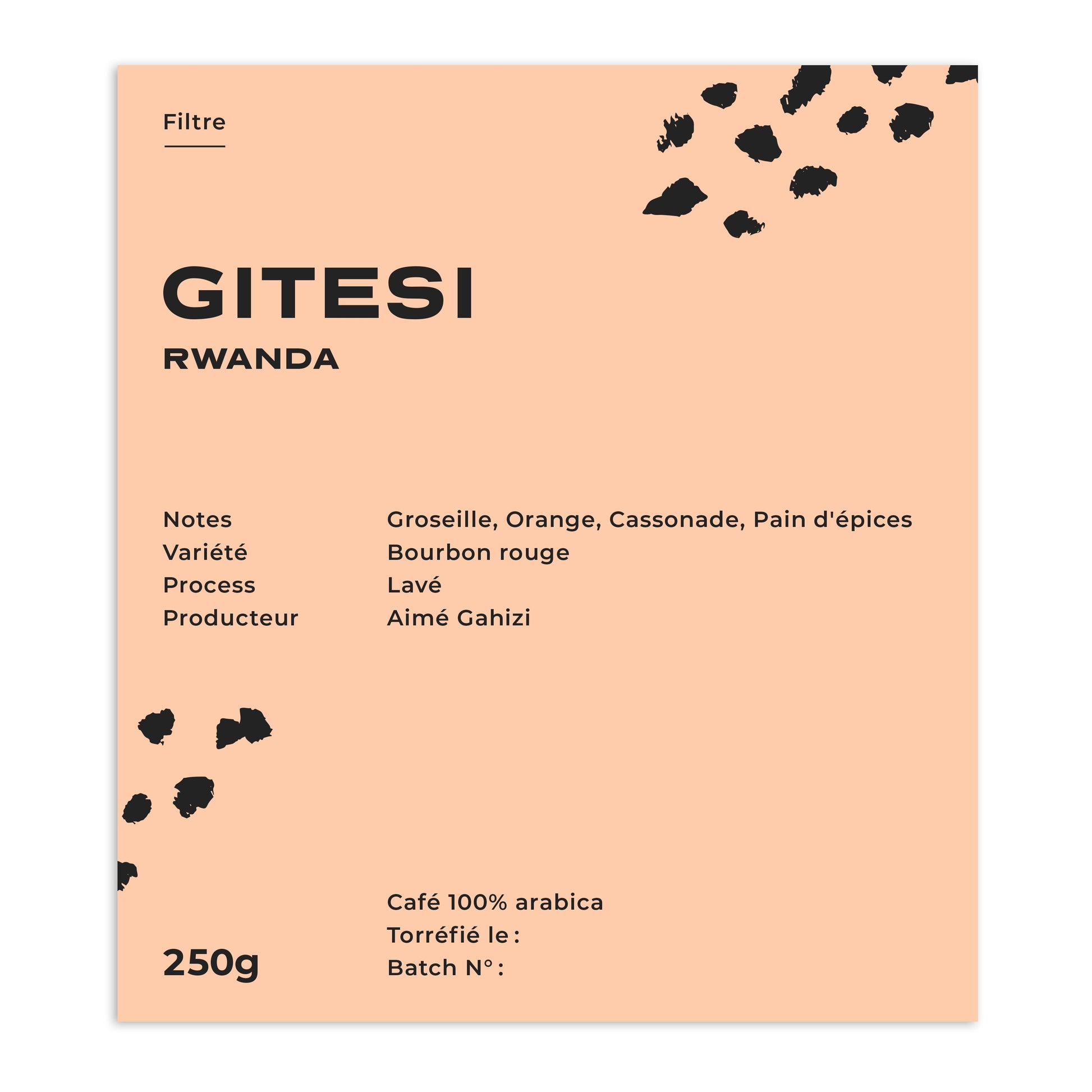 Cafes Muda Gitesi Rwanda Specialty Coffee Flavour Notes