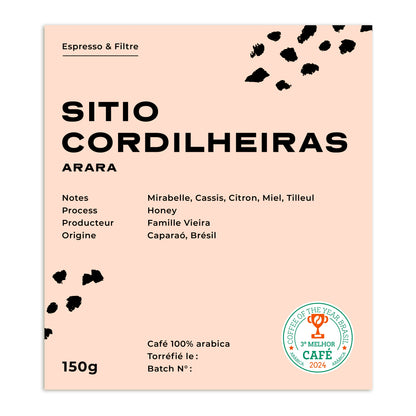 Cafes Muda - Sitio Cordilheiras Arara Variety Brazilian Coffee Tasting Notes
