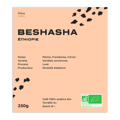 Cafes Muda - Beshasha Ethiopia Filter Coffee Tasting Notes