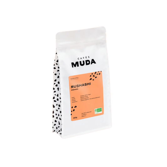 Cafes Muda - Rushashi Natural Anaerobic Rwandan Specialty Coffee