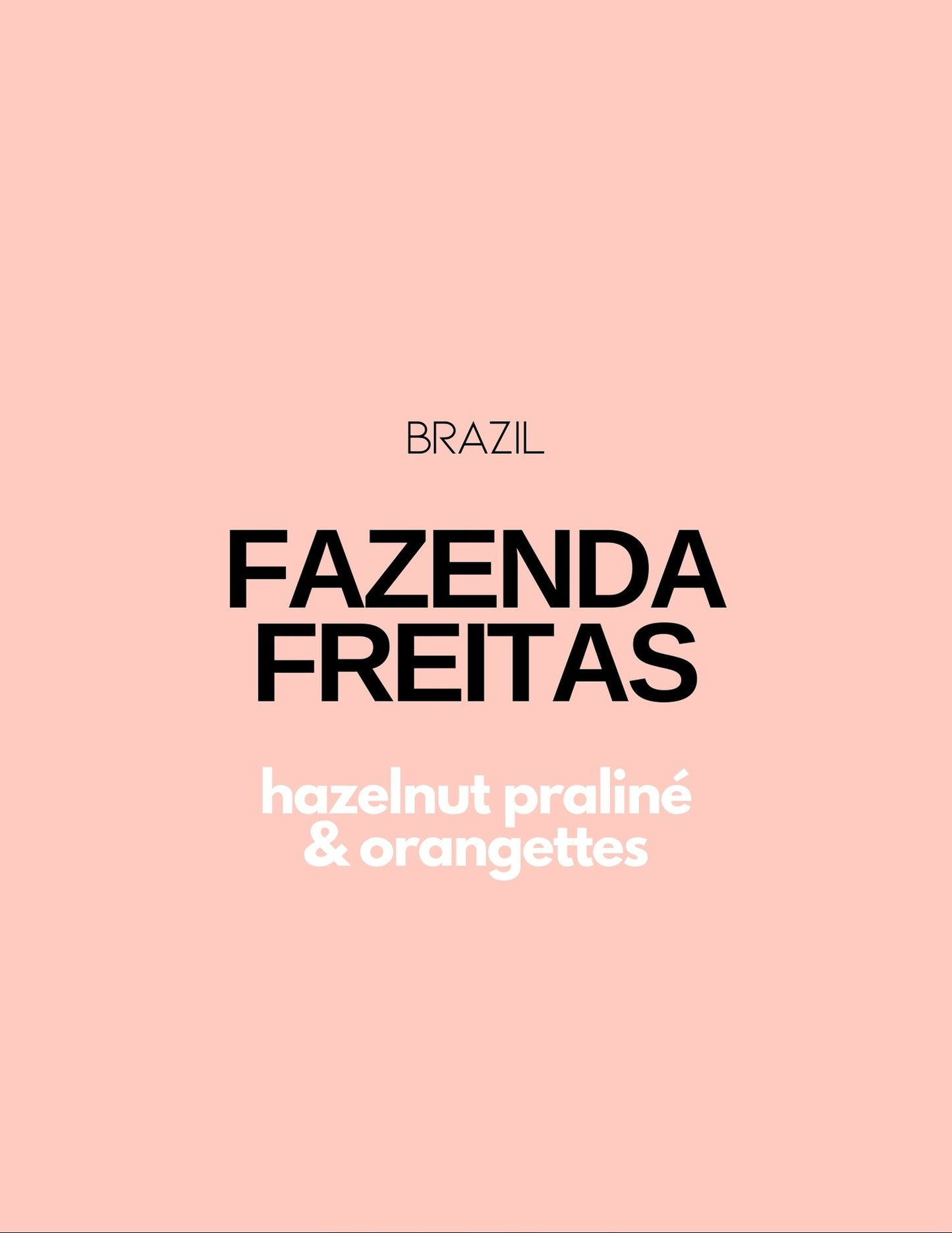 Gust Coffee Roasters - Fazenda Freitas Espresso Coffee Brazil Tasting Notes