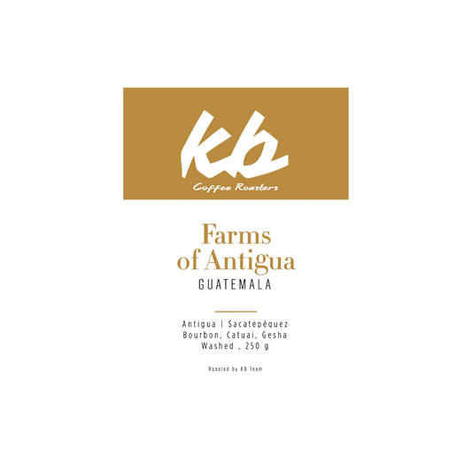 KB Coffee Roasters - Farms of Antigua Espresso Coffee  Guatemala