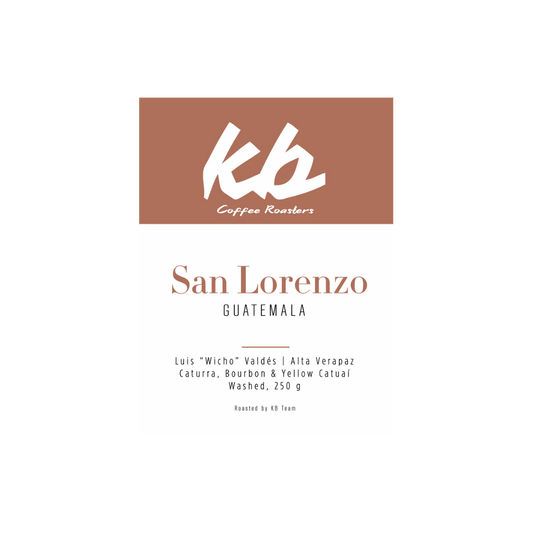 KB Coffee Roasters - San Lorenzo Espresso Coffee Guatemala