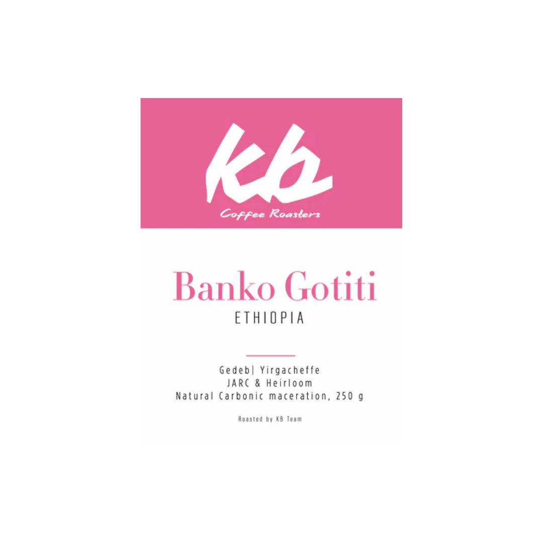 KB Coffee Roasters - Banko Gotiti Filter Coffee Ethiopia