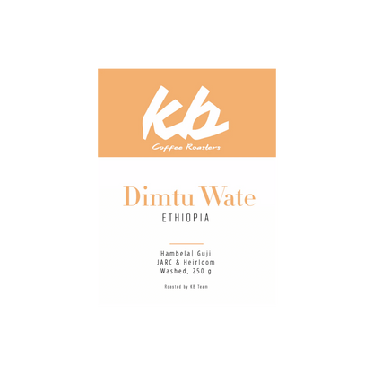 KB Coffee Roasters - Dimtu Filter Coffee Ethiopia