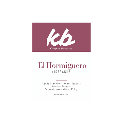 KB Coffee Roasters - El Hormiguero Filter Coffee Nicaragua