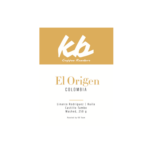 KB Coffee Roasters - El Origen Espresso Coffee Colombia
