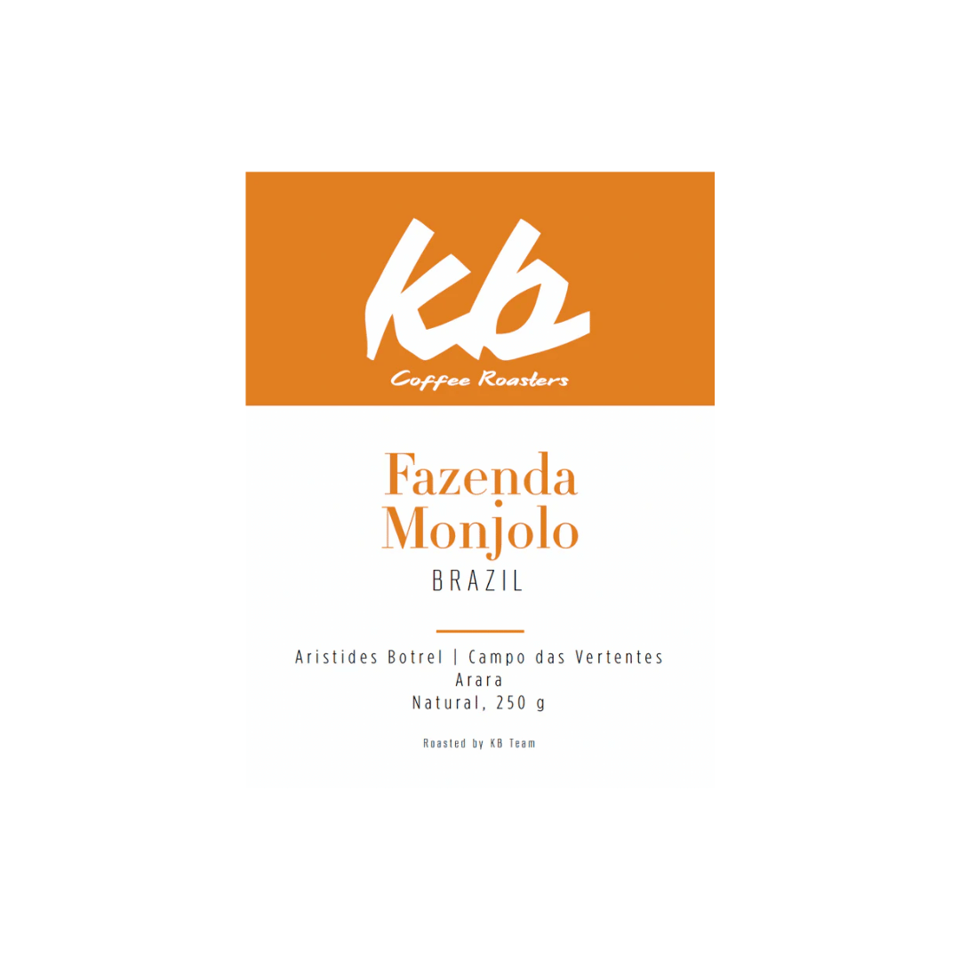 KB Coffee Roasters - Fazenda Monjolo, Brazil Espresso Specialty Coffee
