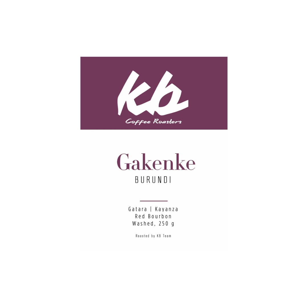 KB Coffee Roasters - Gakenke Espresso Coffee Burundi