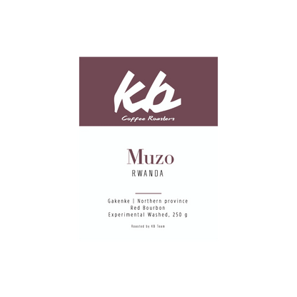 KB Coffee Roasters - Muzo Espresso Coffee Rwanda