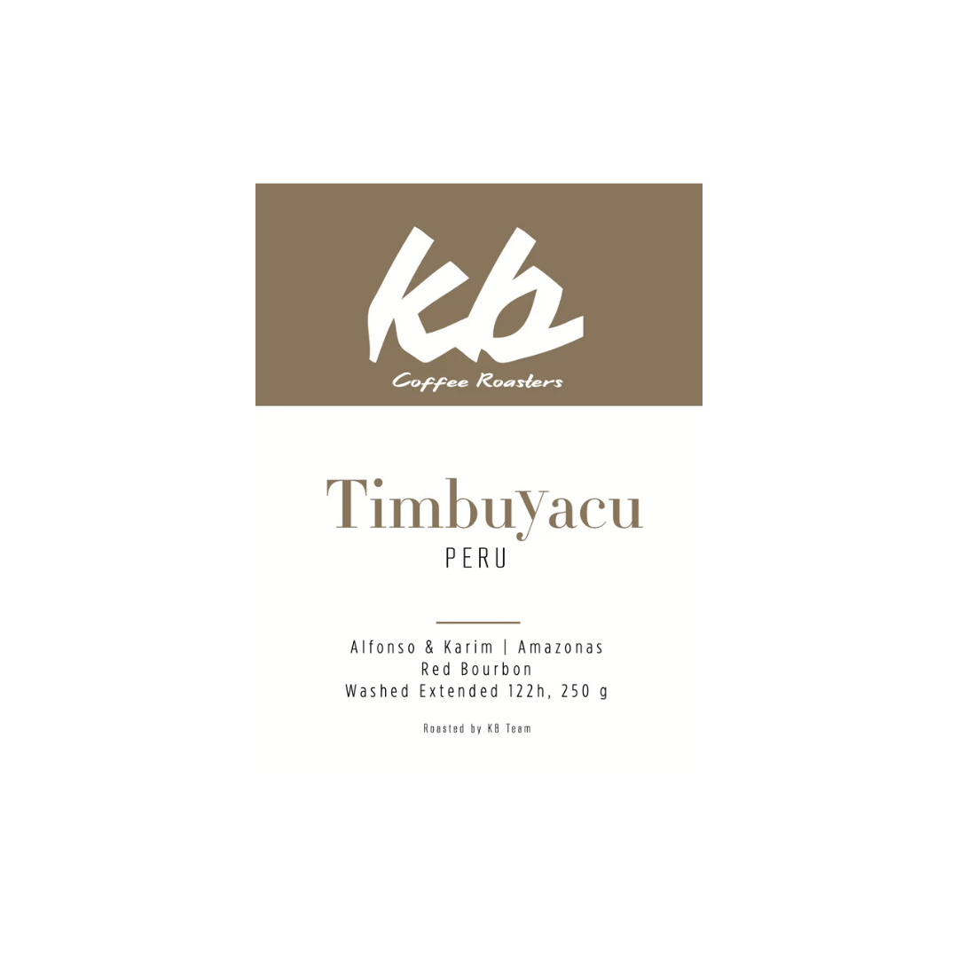 KB Coffee Roasters - Timbuyacu Espresso Coffee Peru