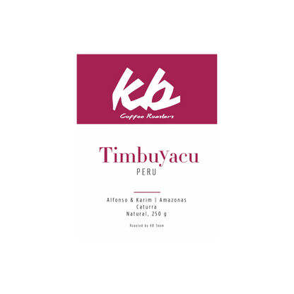 KB Coffee Roasters - Timbuyacu Filter Coffee Peru