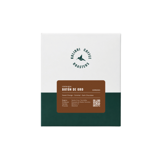 Kolibri Coffee Roasters - Boton De Oro Espresso Coffee Costa Rica
