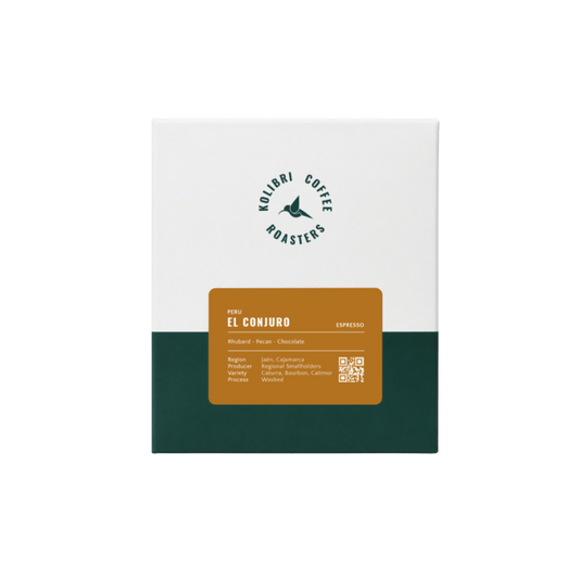 Kolibri Coffee Roasters - El Conjuro Espresso Coffee Peru