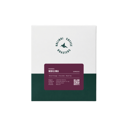 Kolibri Coffee - Mbilima Espresso Coffee Rwanda