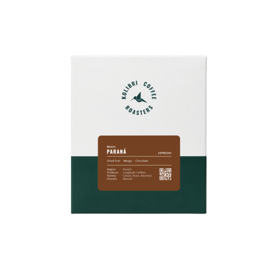 Kolibri Coffee Roasters - Paraná Espresso Coffee Brazil