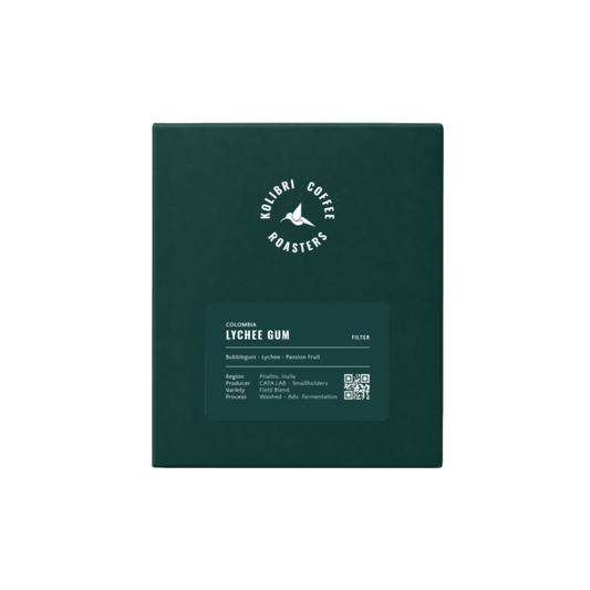 Kolibri Coffee Roasters - Lychee Gum Filter Coffee Colombia