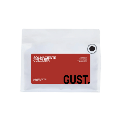 Gust Coffee Roasters - Sol Naciente Espresso Coffee Colombia