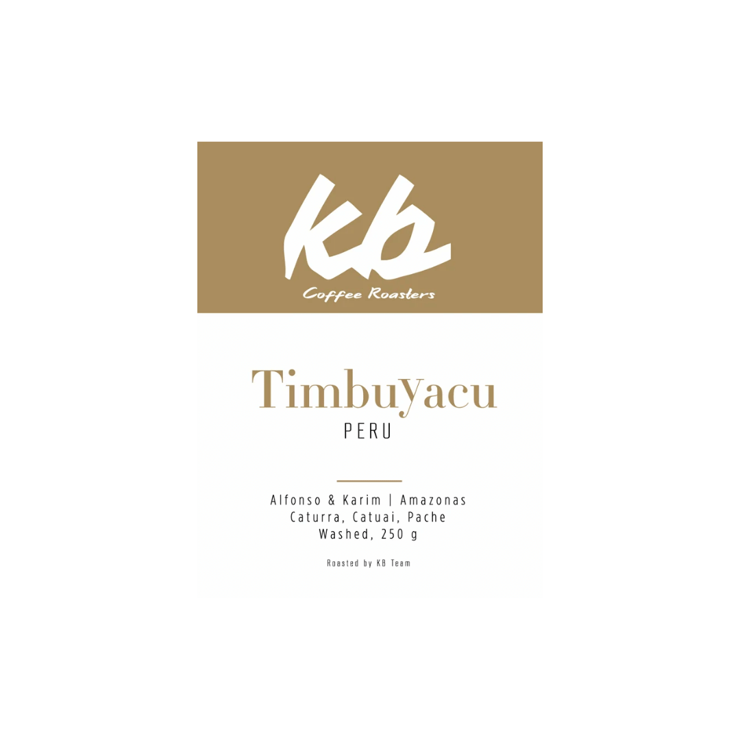 KB Coffee Roasters - Timbuyacu Espresso Coffee Peru