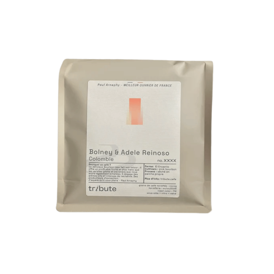 Tribute - Bolney and Adele Reinoso Pink Bourbon Light Roasted Coffee Colombia