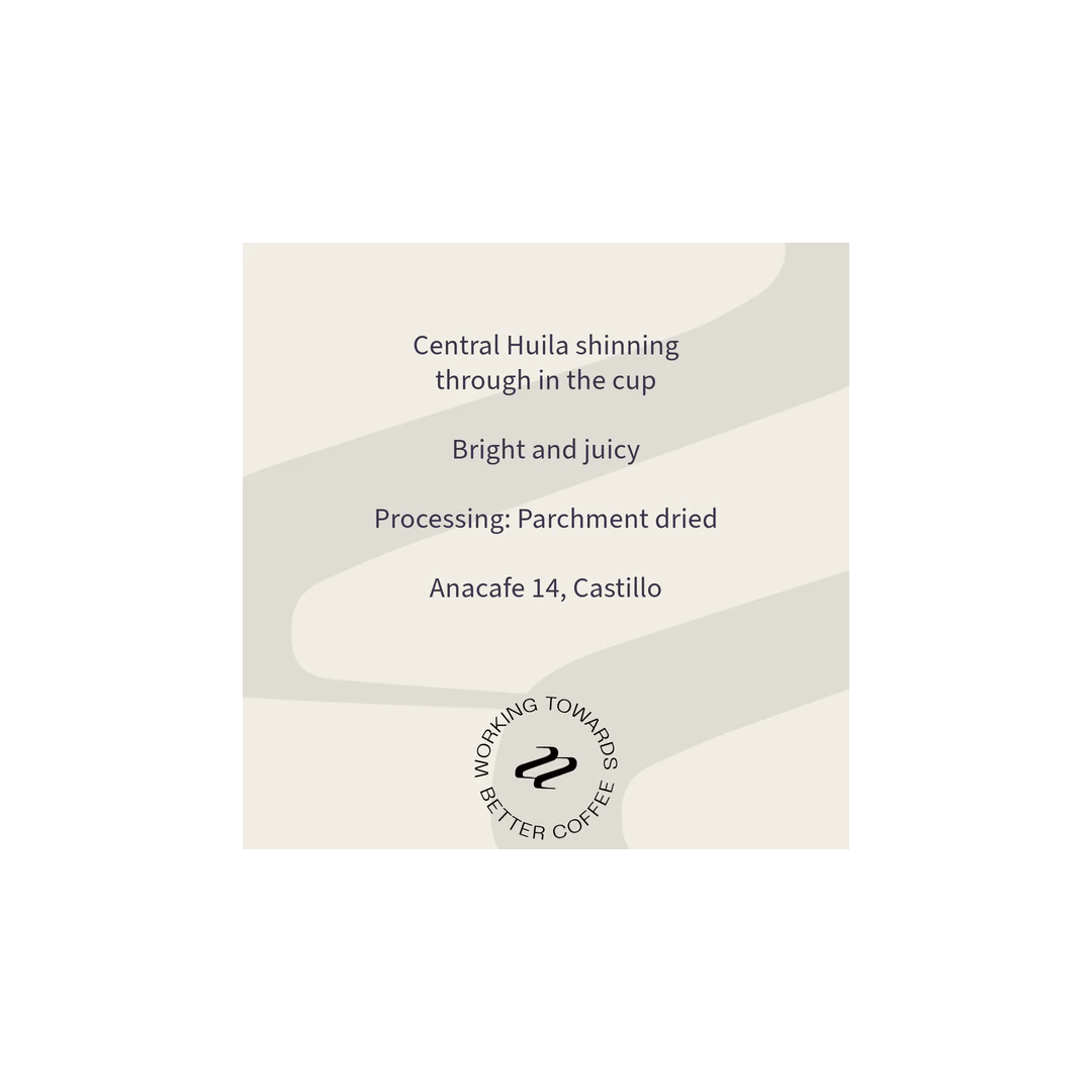 Tribute - Alfredo Rojas Colombian Specialty Coffee Tasting Notes