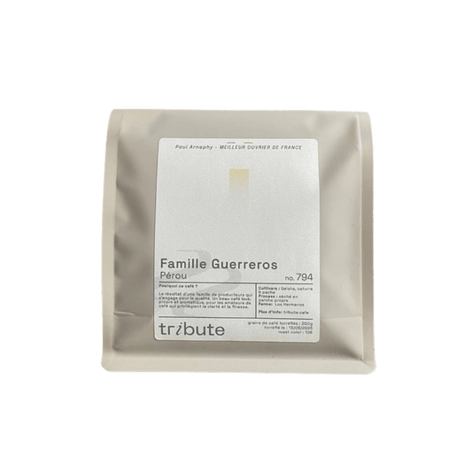 Tribute - Famille Guerreros Peru Filter Coffee